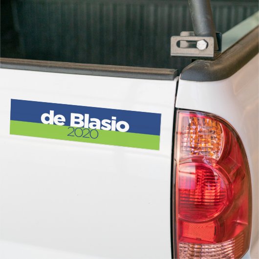 Bill de Blasio 2020 Autoaufkleber (Auf Lkw)