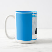 Bill de Blasio 2020 Zweifarbige Tasse (Links)