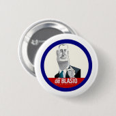 Bill De Blasio NYC Bürgermeister 2013 Button (Vorne & Hinten)
