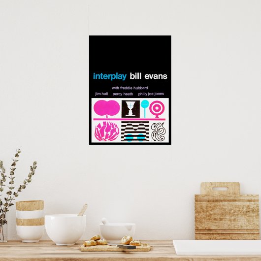 Bill Evans Interplay Jazz Vintag Poster (Küche)