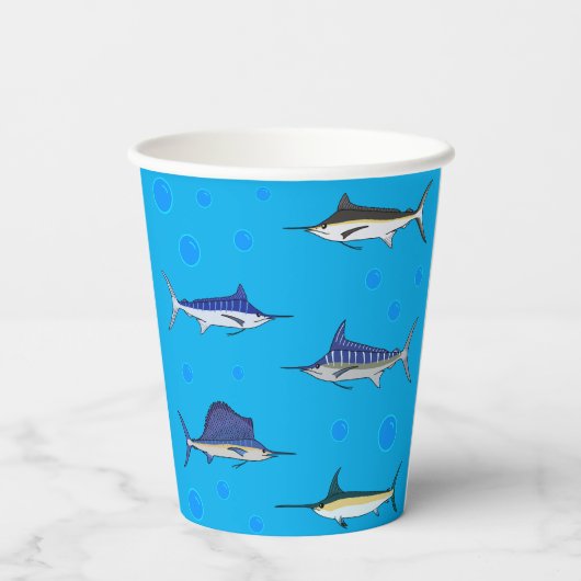 Bill Fish Pappbecher (Rückseite)