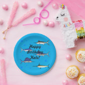 Bill Fish Pappteller (Party)