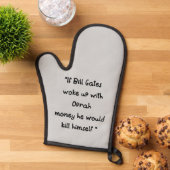 Bill Gates Worst Nightmare Ofenhandschuh (Oben unten)