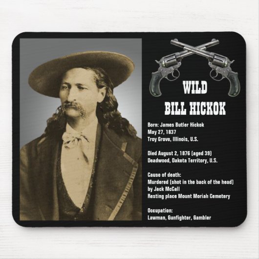Bill Hickok Mousepad (Vorne)