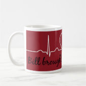 Bill holte mich zurück zu dem Leben Kaffeetasse (Links)