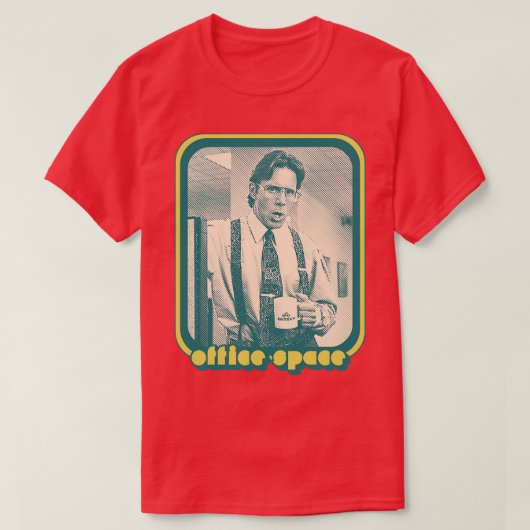 Bill Lumbergh Office Space Aesthetic 90s Fan Desig T-Shirt (Design vorne)