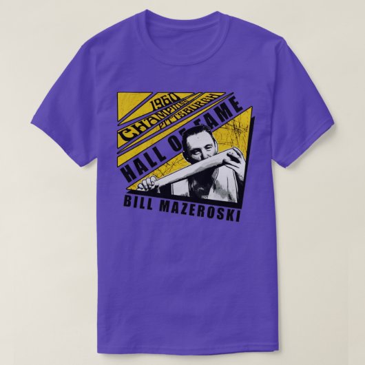 Bill Mazeroski Pittsburgh Chopped T-Shirt (Design vorne)