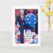 Bill mit Ballon-Geburtstag Karte (Gelbe Blume)