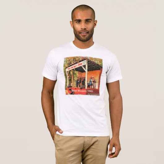 Bill Monroe Bean Blossom 1985 T-Shirt (Vorne ganz)