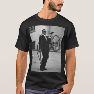 Bill Murray Bike Gerahmt Art Print T-Shirt