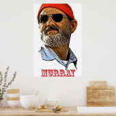 Bill-Murter-Weihnachten Poster (Küche)