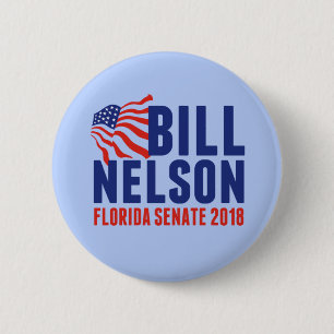 Bill Nelson für Florida-Senator 2018 Button