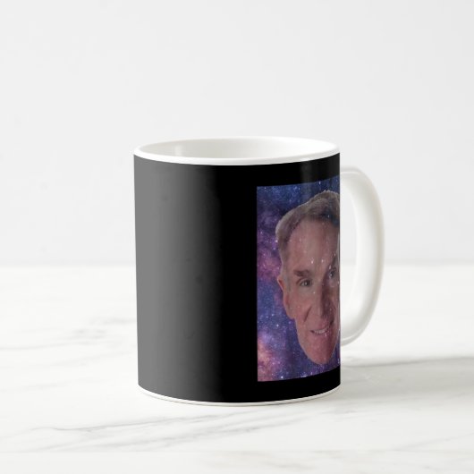 Bill Nye The Science Typ Galaxy Face Kaffeetasse (VorderseiteRechts)