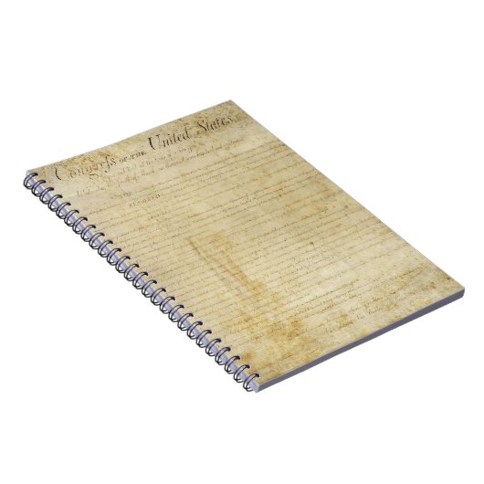 Bill-Rights-Notebook Notizblock (Rechte Seite)