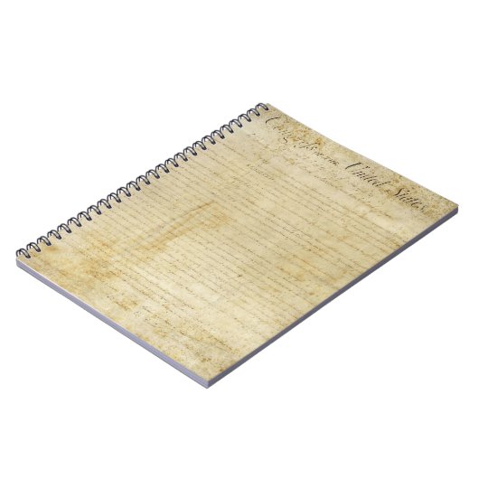 Bill-Rights-Notebook Notizblock (Linke Seite)