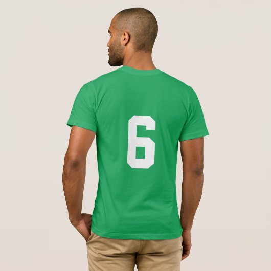 Bill Russell Boston Jersey Shirt Green (Schwarz voll)
