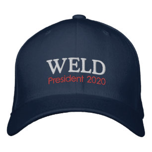 Bill-Schweißungs-Präsident 2020 Bestickte Baseballkappe