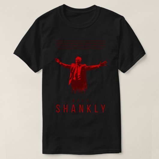 Bill Shankly Classic T Shirt (Design vorne)