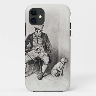 Bill Sykes und sein Hund, von 'Charles Dickens: iPhone 11 Hülle