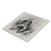 Bill Sykes und sein Hund, von 'Charles Dickens: Fliese (Seite)