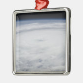 Bill von Hurrikanen im Atlantischen Ozean 2 Silbernes Ornament (Links)