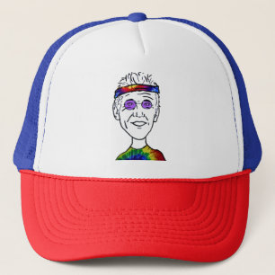 Bill Walton Basketball Typ, Bill Walton 32 Truckerkappe