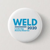 Bill Weld für Präsident 2020 Button (Vorderseite)