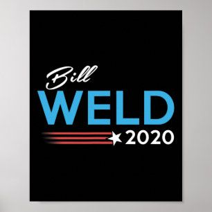 Bill Weld für Präsident besiegt Trump Poster