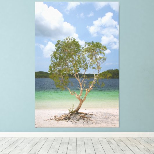 BILLABONG TREE 40x60 Leinwanddruck (Insitu (Holzboden))