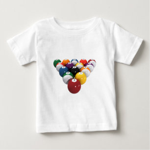 Billard: 3D-Modell: Baby T-shirt