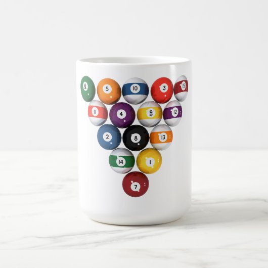 Billard: 3D-Modell: Kaffeetasse (Mittel)