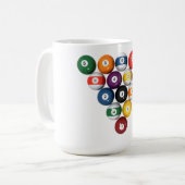 Billard: 3D-Modell: Kaffeetasse (Vorderseite Links)