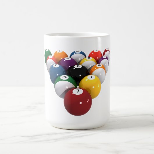 Billard: 3D-Modell: Kaffeetasse (Mittel)