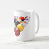 Billard: 3D-Modell: Kaffeetasse (VorderseiteRechts)