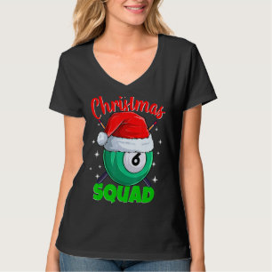 Billard 6 Ball Christmas Squad Pool Balls Billiard T-Shirt