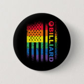 Billard 8-Ball Pool Billiard American Flag - Bil Button (Vorderseite)