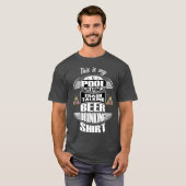 Billard 8 Ball Pool Player Sarcasm Neuheit T-Shirt (Vorne ganz)