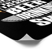 Billard 8 Ball Pool Player Sarcasm Novelty Spaß Poster (Ecke)