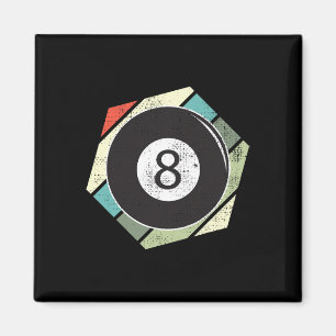 Billard 8 Ball Retro-Liebe für den Sportbillard Magnet