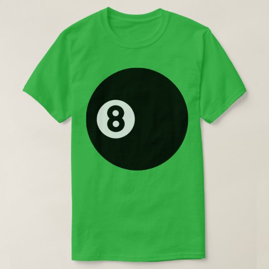 Billard 8Ball T-Shirt (Design vorne)