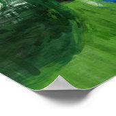 Billard Abstrakt Poster (Ecke)