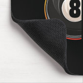 Billard Aim Shoot Swear Repeat Pool Player Mousepad (Ecke)