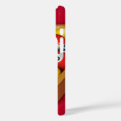 Billard an der Roten Felt Case-Mate iPhone Hülle (Rückseite / Links)