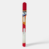 Billard an der Roten Felt Case-Mate iPhone Hülle (Rückseite / Rechts)