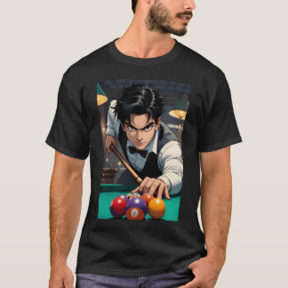 Billard Anime Junge T-Shirt