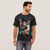 Billard Anime Junge T-Shirt (Vorne ganz)