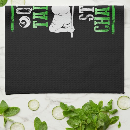 Billard Art Küchentuch (Gefaltet)