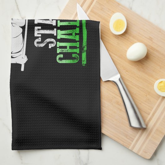 Billard Art Küchentuch (Viertel Falte)