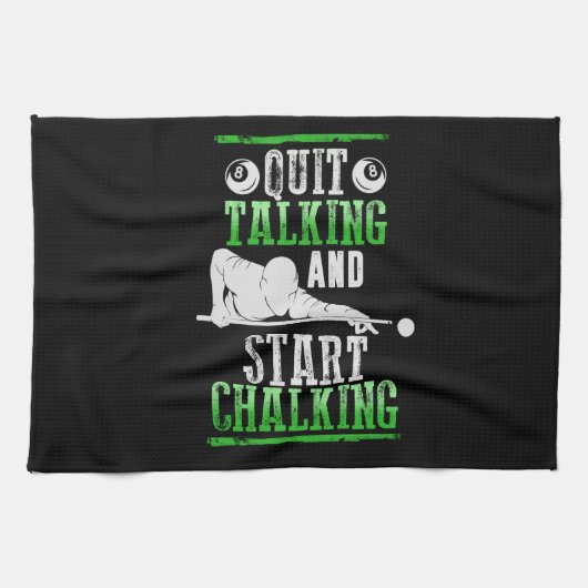 Billard Art Küchentuch (Horizontal)