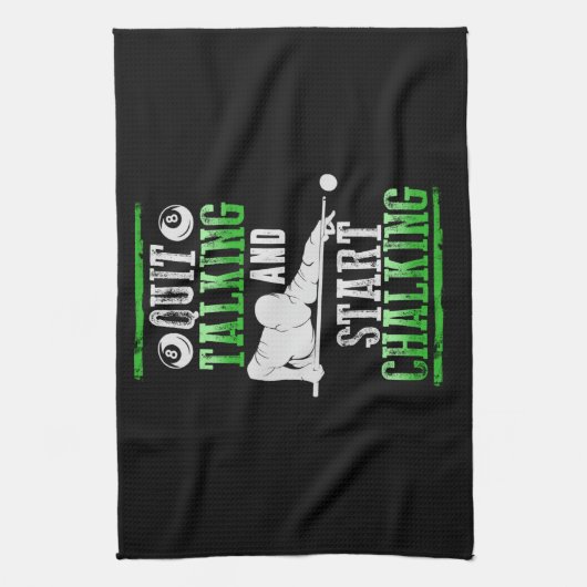 Billard Art Küchentuch (Vertikal)